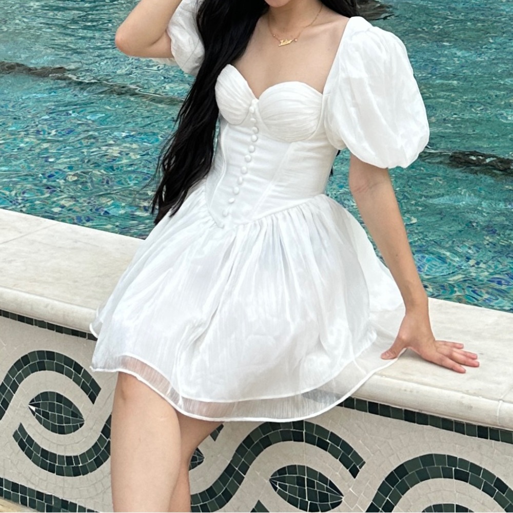 White dress